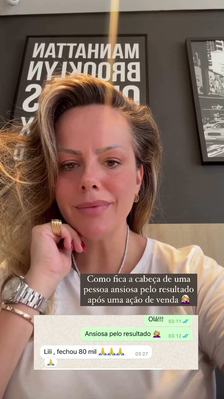 Mirna — fechou 80 mil